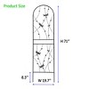 NicBex Metal Cucumber Trellis, Plant Support Stakes for Indoor Plants Rust-Proof Trellis for Potted Plants for Garden - 4 of 4
