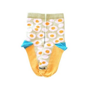 Yummy Eggs Socks - Small (Ages 3-5) from the Sock Panda - 1 of 3
