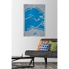 Trends International NFL Detroit Lions - Logo 25 Unframed Wall Poster Prints - 2 of 4