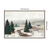 Amanti Art Melting Snow I by Ethan Harper Canvas Wall Art Print Framed - 3 of 4