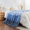 Lomsoe Cozy Printed Blanket Blanket, Flannel Throw Size for Home Decoration, Ultra Soft Throw, Christmas Light. - 3 of 4
