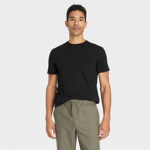 Мужские футболки Goodfellow & Co Men's Every Wear Short Sleeve T-Shirt - Goodfellow & Co™ Black L