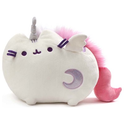 GUND Pusheen Super Pusheenicorn Unicorn Sound & Lights Plush Cat Stuffed Animal, White, 17"