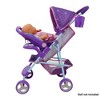 509: Mermaid Doll Travel System Stroller Set - 3 of 4