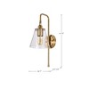 Nuvo Lighting Dover 1 - Light Sconce in  Vintage Brass - 2 of 4