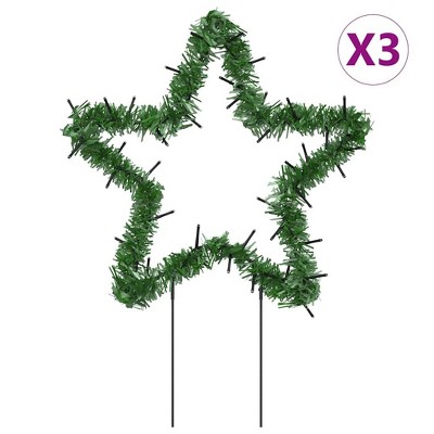 vidaXL Christmas Light Decoration with Spikes Tree 80 LEDs 23.6"