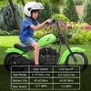 Kids Ride On Motorcycle Car, 24V Electric Dirt Bike with 2 Speed, Powered Riding ons with LED Headlight, Off-Road Dirt Bike for Boys Girls 8-12 - 4 of 4