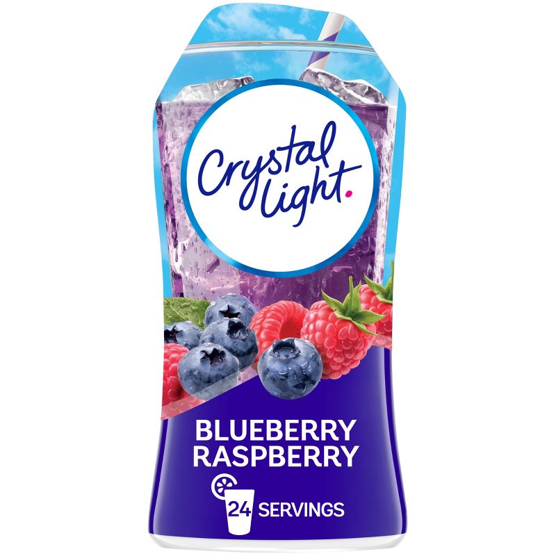 Crystal Light Liquid Blueberry Raspberry Drink Mix - 1.62 fl oz Bottle, 1 of 10