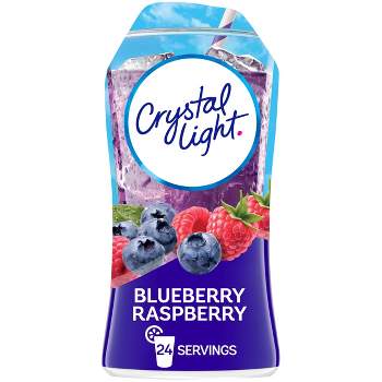 Crystal Light Liquid Blueberry Raspberry Drink Mix - 1.62 fl oz Bottle