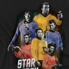 Boys' Star Trek Galaxy Glow T-Shirt Black X Small - 3 of 4
