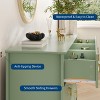7 Drawer Dresser for Bedroom, 54"W Wooden Chest of Drawers with Metal Handles, Fluted Clothes Storage Organizer, Dresser TV Stand for Hallway - 4 of 4