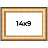 PosterPalooza | Photo Size Traditional Gold Picture Frame - UV Acrylic, Foam Board Backing, Hanging Hardware - 2 of 4