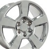 OE Wheels LLC CV76-20090-6550-27C Chrome Wheel Painted (20 x 9. inches /6 x 139 mm, 27 mm Offset) - 4 of 4