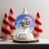9.25"H Sullivans Christmas Lighted Snowman Shimmer Globe, Multicolor, Indoor Christmas Decor - 3 of 4