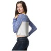 Aeropostale Womens Colorblock Cropped Pullover Sweater - 2 of 3