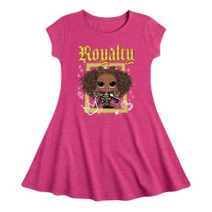 Girls' - LOL Surprise! - Royal Bee Fit & Flair Cap Sleeve Dress - 1 of 2