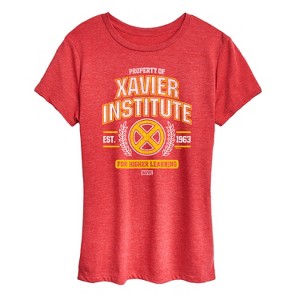 Women's - Marvel - X-Men Property Of Xavier Institute Short Sleeve Graphic T-Shirt - 1 of 4