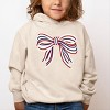 The Juniper Shop Patriotic Layered Bow Toddler Hoodie - 3 of 4