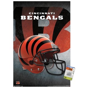 Trends International NFL Cincinnati Bengals - Helmet 16 Unframed Wall Poster Prints - 1 of 4