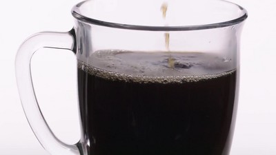 Libbey Kona Clear Glass Coffee Mugs, 16-ounce, Set of 6