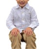 Boy's Atwood Long Sleeve Woven Collared Shirt - ME & HENRY - 4 of 4