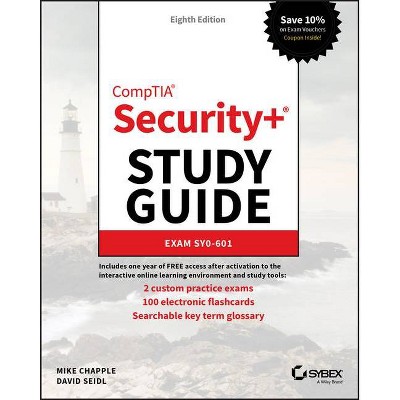 Comptia Security+ Study Guide - 8th Edition by  Mike Chapple & David Seidl (Paperback)