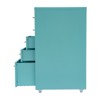 YIYIBYUS Metal File Storage Cabinet with 5 Drawers, Vertical Filing Cabinets with Wheels - 4 of 4