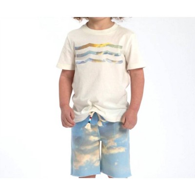 Gender Neutral Golden Hour Waves Crew Neck Tee - SOL ANGELES