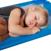 ECR4Kids Stackable Kiddie Cot, Ready-to-Assemble, Standard Size, Blue, 6-Pack - 3 of 4