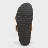 Women's Imelda Two band Lined Sandals - Universal Thread™ Cognac - 4 of 4