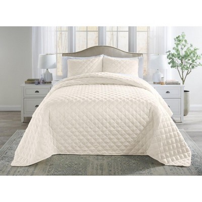 BrylaneHome Melange Bedspread 3 Piece Set