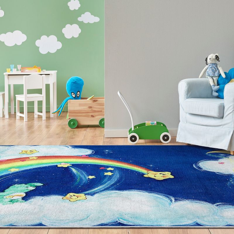 Care Bears Wish Bear and the Moon Area Rug By Well Woven, 4 of 10