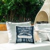 Stupell Industries Love & Lake Canoe Phrase, 18 x 18 - 2 of 3