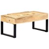 vidaXL Coffee Table Cassette Style 39.4"x20.5"x17.7" Solid Mango Wood - 3 of 4