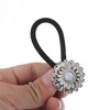 Unique Bargains Cute Button Hair Elatic Bands for Women 1 Pc - 3 of 4
