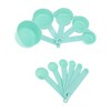 Unique Bargains Measuring Cups 11-Piece Measuring Set Dishwasher Safe Dishwasher Safe PP 1 Set - 3 of 4