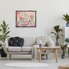 Stupell Industries Love In The Air Tulip Bike Basket Black Framed Floater Canvas Wall Art - 2 of 4