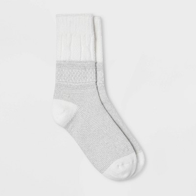 women's crew boot socks