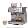 Cafe BELLISSIMO Semi Automatic Espresso Machine + Frother - Steel Silver - 4 of 4