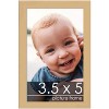 PosterPalooza | Photo Size Minimalist Yellow Picture Frame - UV Acrylic, Foam Board Backing, Hanging Hardware - 2 of 4