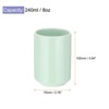 Unique Bargains Ceramic Simple Solid Color No Handle Ceramic Tea Mugs - 2 of 4