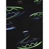Batman Forever Batman & Riddler Repeat Logo Crew Neck Short Sleeve Black Adult T-shirt - 2 of 4