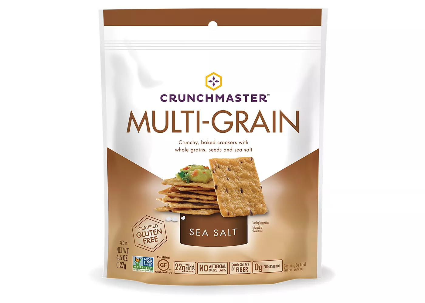Crunchmaster Multi-Grain Sea Salt Crackers 4.5oz - image 1 of 1
