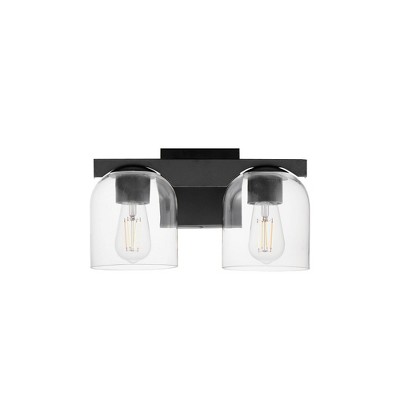 Maxim Lighting Scoop 2 - Light Vanity in  Black