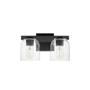 Maxim Lighting Scoop 2 - Light Vanity in  Black - 1 of 1