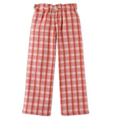 Girl Plaid Wide Leg Pants - Gingersnaps