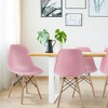 Yaheetech Modern Dining Chairs with Natural Beech Wood Set of 4 - 3 of 4