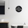 Stupell Industries Wash and Fild Vintage Laundry Room Sign Black White, 12" x 12" - 2 of 4
