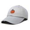 Dalix Baby Pumpkin Embroidered Cotton Baseball Cap Adjustable Dad Hat Womens - 4 of 4