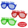 Beistle Happy New Year LED Shutter Glasses, One Size Fits Most, Pack of 2 Multicolored - 2 of 4